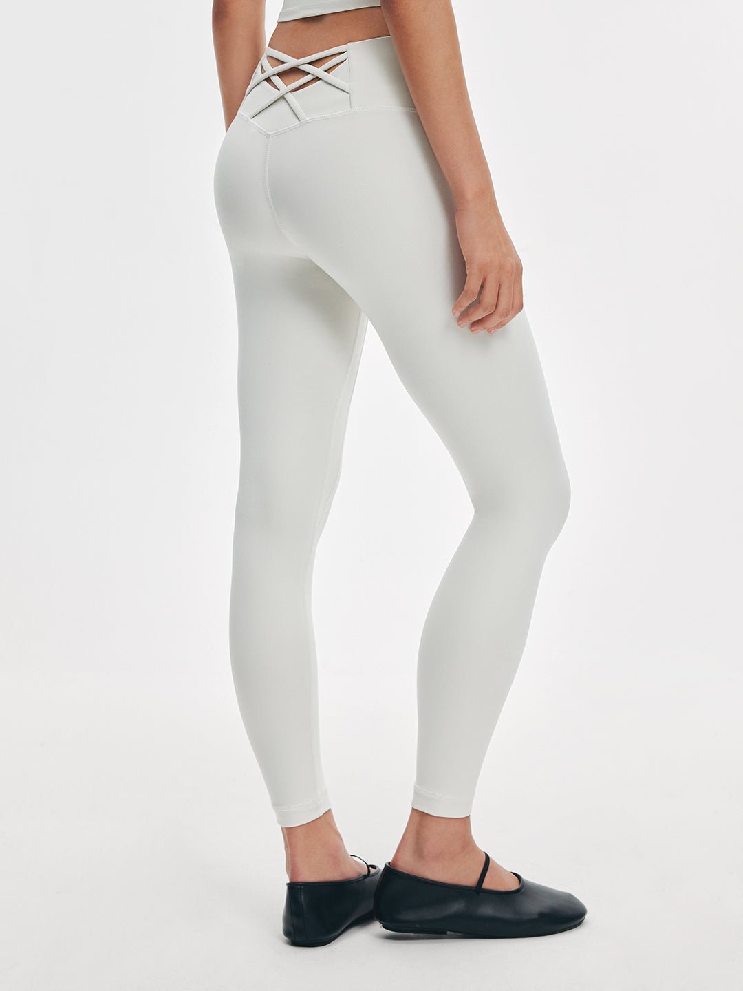 Alternative view of LunaAiry™ Crisscross Back Legging 25''