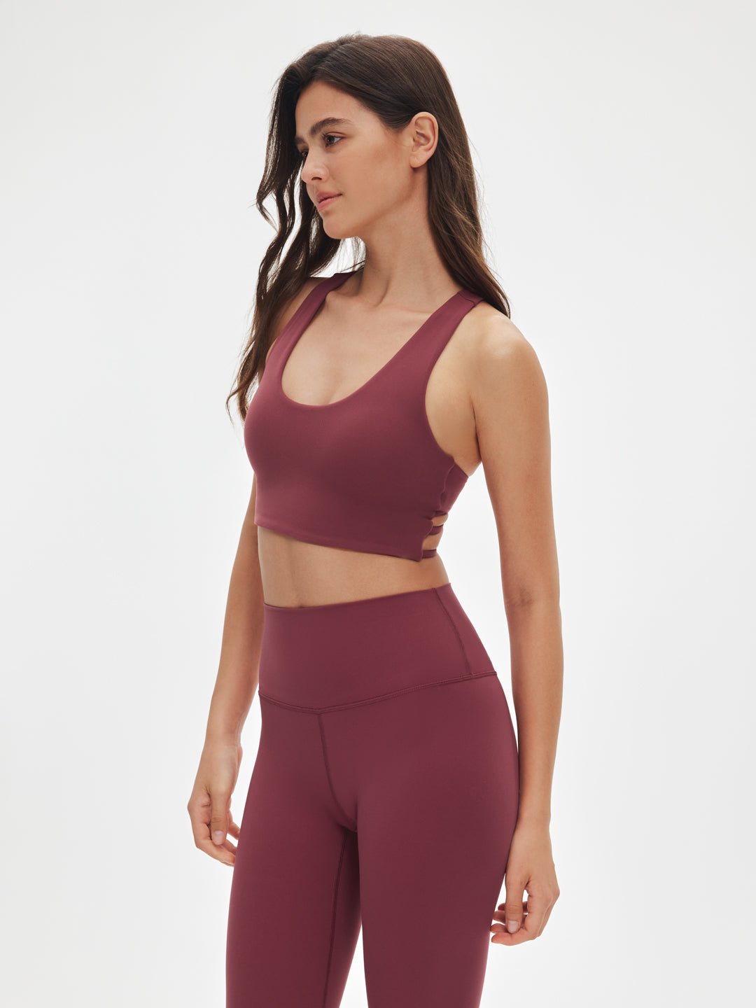 Alternative view of LunaAiry™ Double Crisscross Racerback Bra