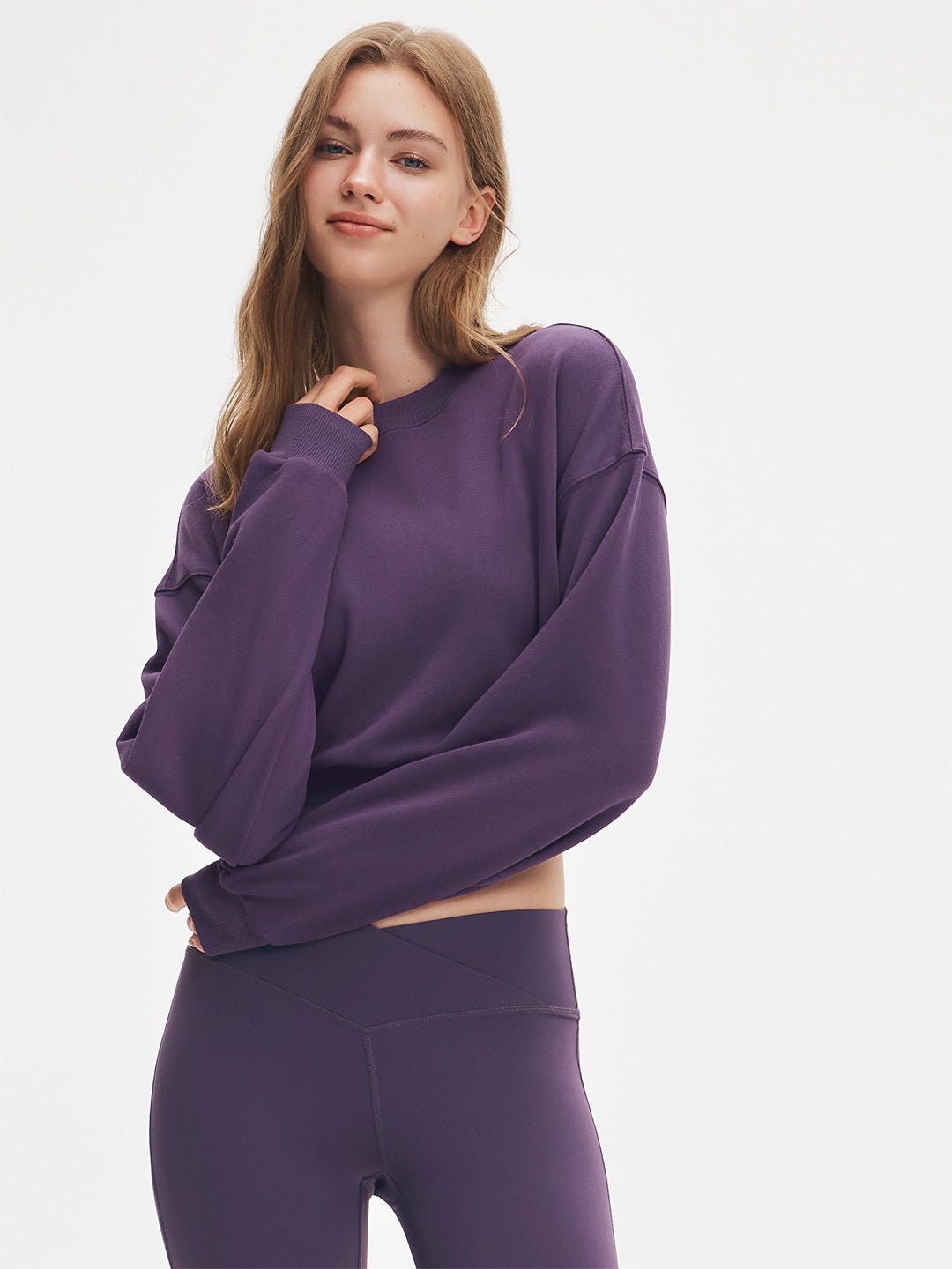 Alternative view of Crewneck Cropped Sweatshirt