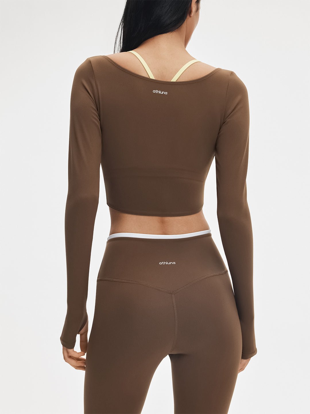 LunaAiry™ Wrap Cropped Long Sleeve - Image 11