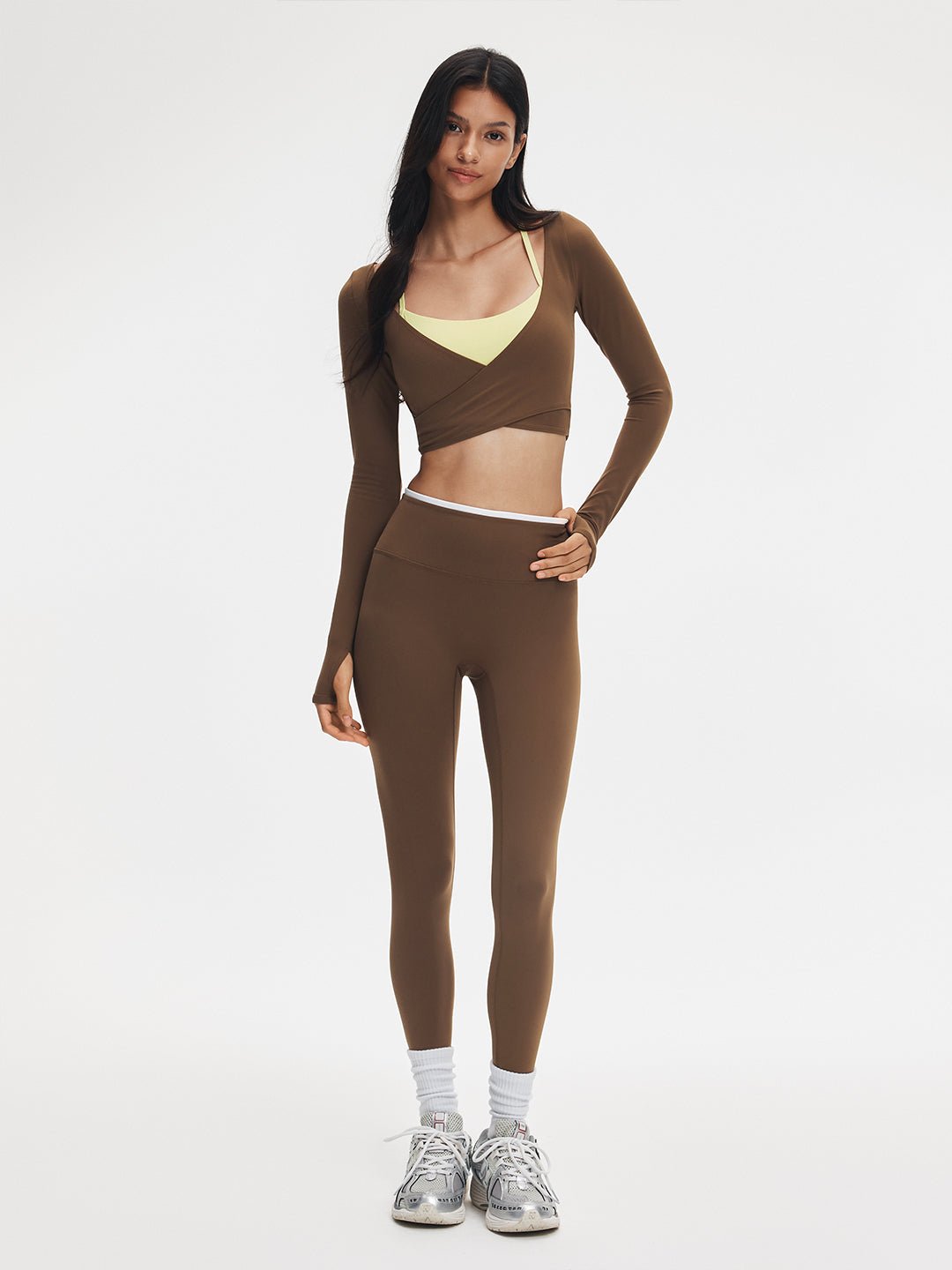 LunaAiry™ Contrast High Waist Legging 25