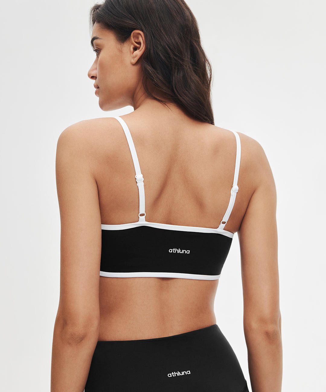 Alternative view of LunaAiry™ Contrast Adjustable Strap Bra